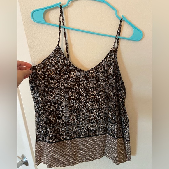 Forever 21 Tops - Forever 21 Brown Floral Cami